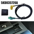 thumbnail image 1 of Car Usb Adapter Audio Usb Socket Cable Phone Charger For Golf Mk6 5Kd035724, 1 of 8