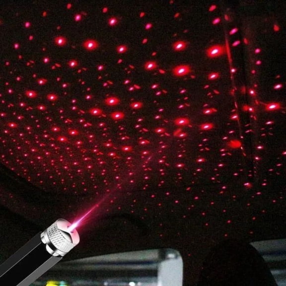 Car Usb Starry Sky Light, Interior Ambient Ceiling Projector, Car Roof Decoration Lamp For Vehicle Interior Modification, 1Pc Atmosphere Light For Cars Trucks Suvs