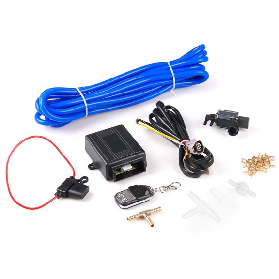 Car Vacuum Actuator Exhaust Electric Valve Wireless Remote Control Kit