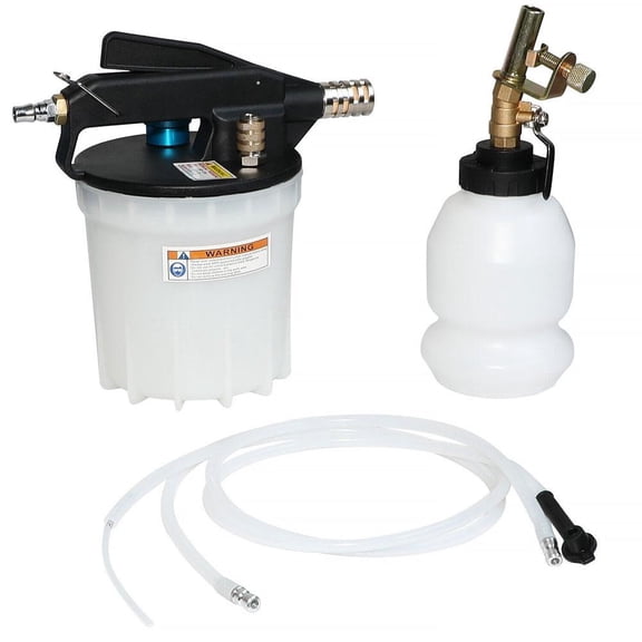 Car Vacuum Brake Bleeder Kit Pneumatic Explosion-proof Shunt Decompression Vacuum Pump Brake Fluid Refueling Tool Accessories