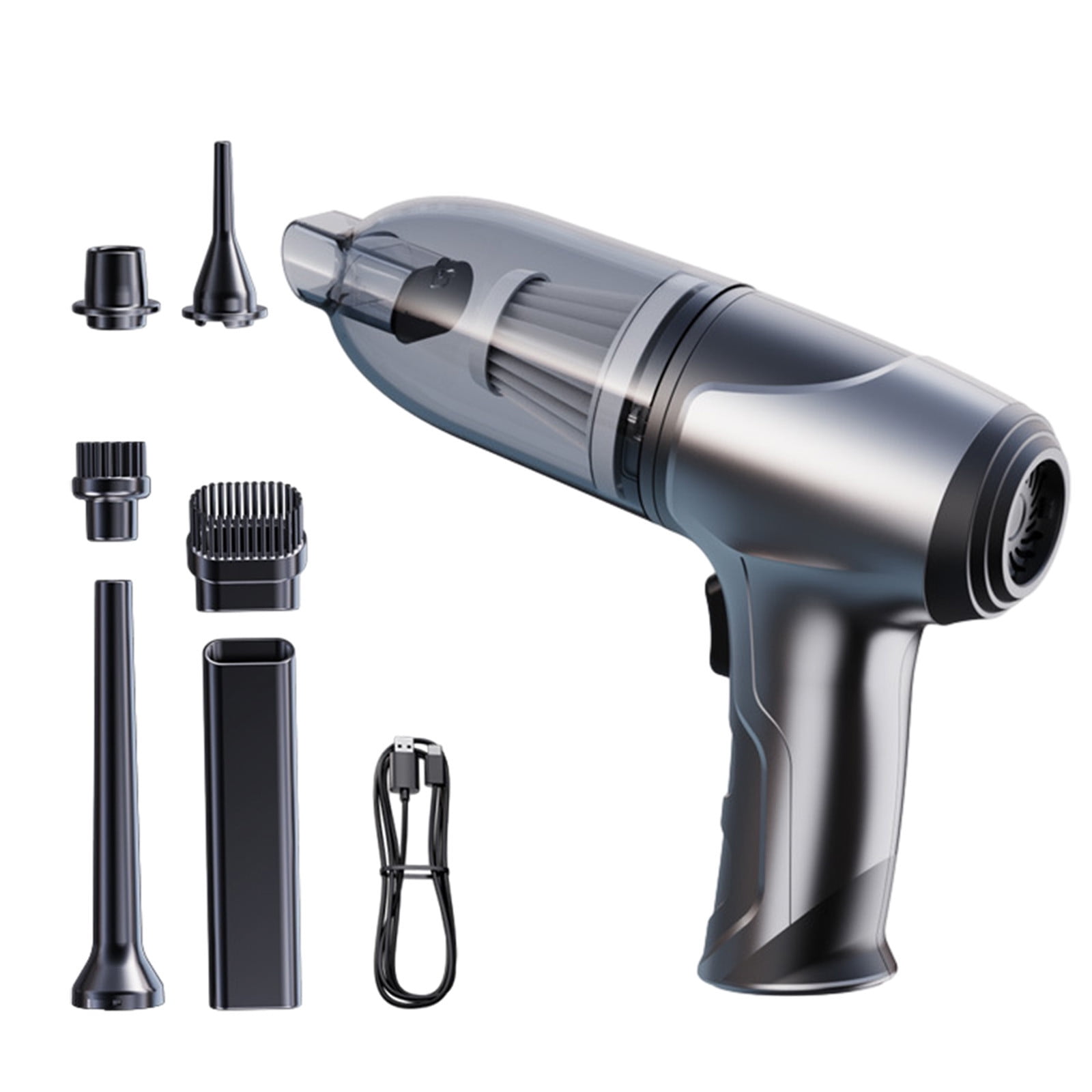 Car Vacuum Cleaner 9000 Pa Powerful Suction Rechargeable Strong