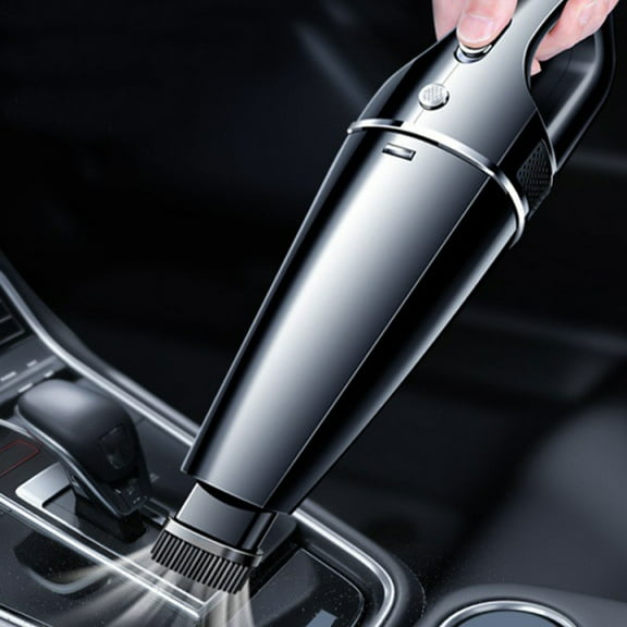 Car Vacuum Cleaner 90W Handheld Portable, 2000mAh Battery 20000Pa Suction, Mini Trash Can with Filter Brush Hose, Interior Detailing Kit for Ash Food Spill Cleaning
