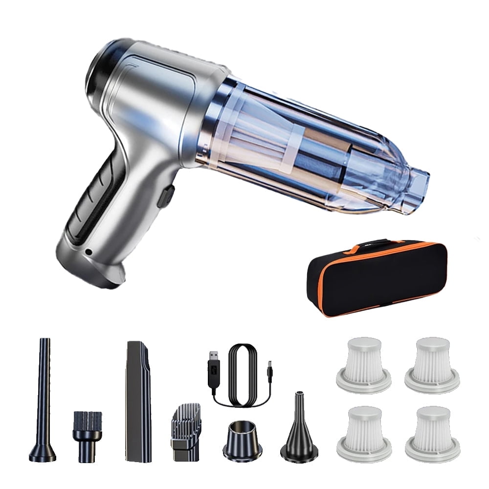 Car Vacuum Cleaner 95000PA Strong Suction Handheld Wireless Vacuum Cleaner Blower 2 in 1 Portable Vacuum Cleaner For Car Home