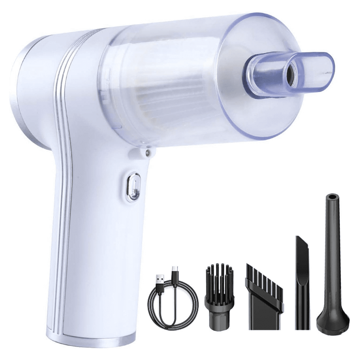 Car Vacuum Cleaner Lighting 9000Pa Handheld Vacuum Cleaner With Clear