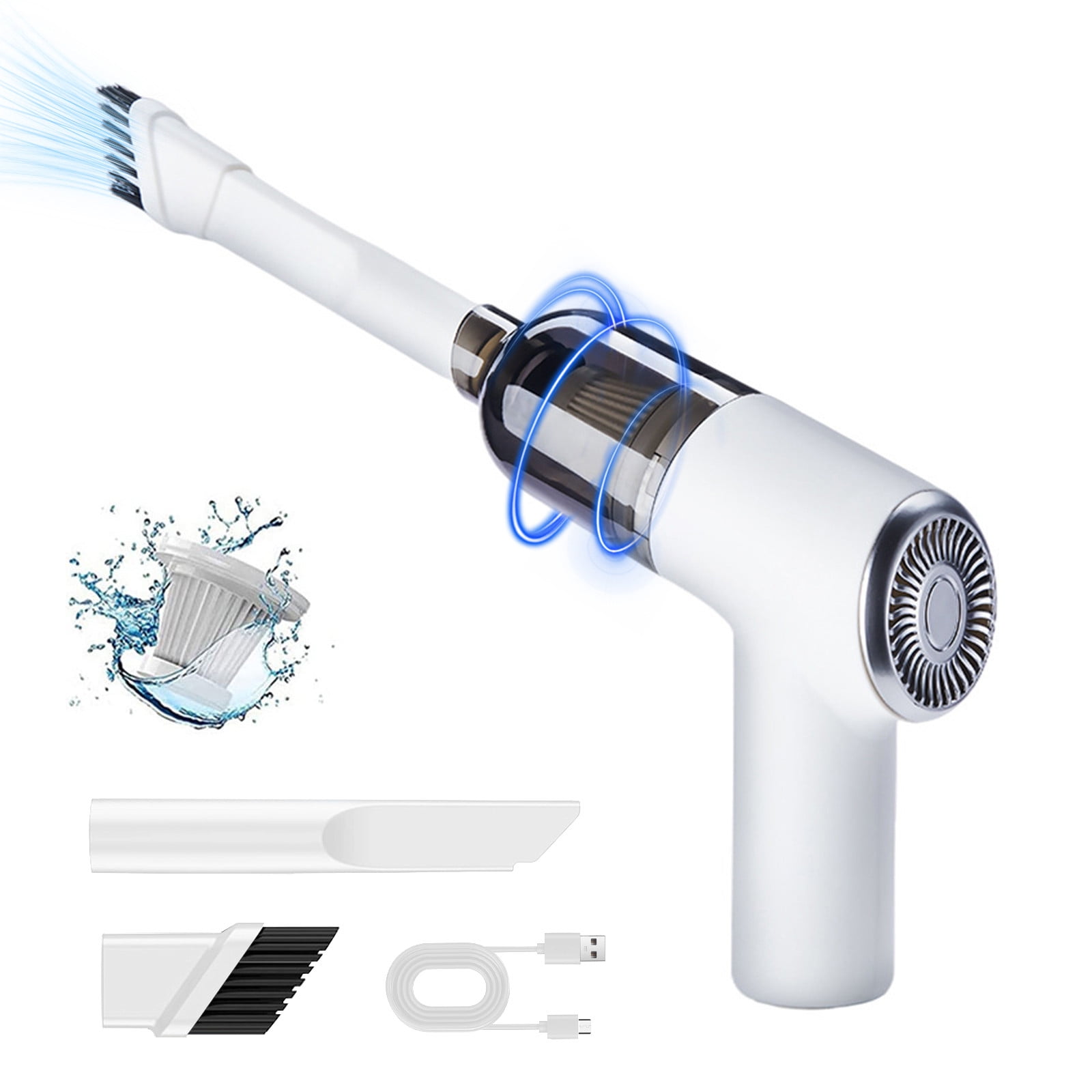 Car Vacuum Cleaner Portable Cordless Car Vacuum With Powerful Suction