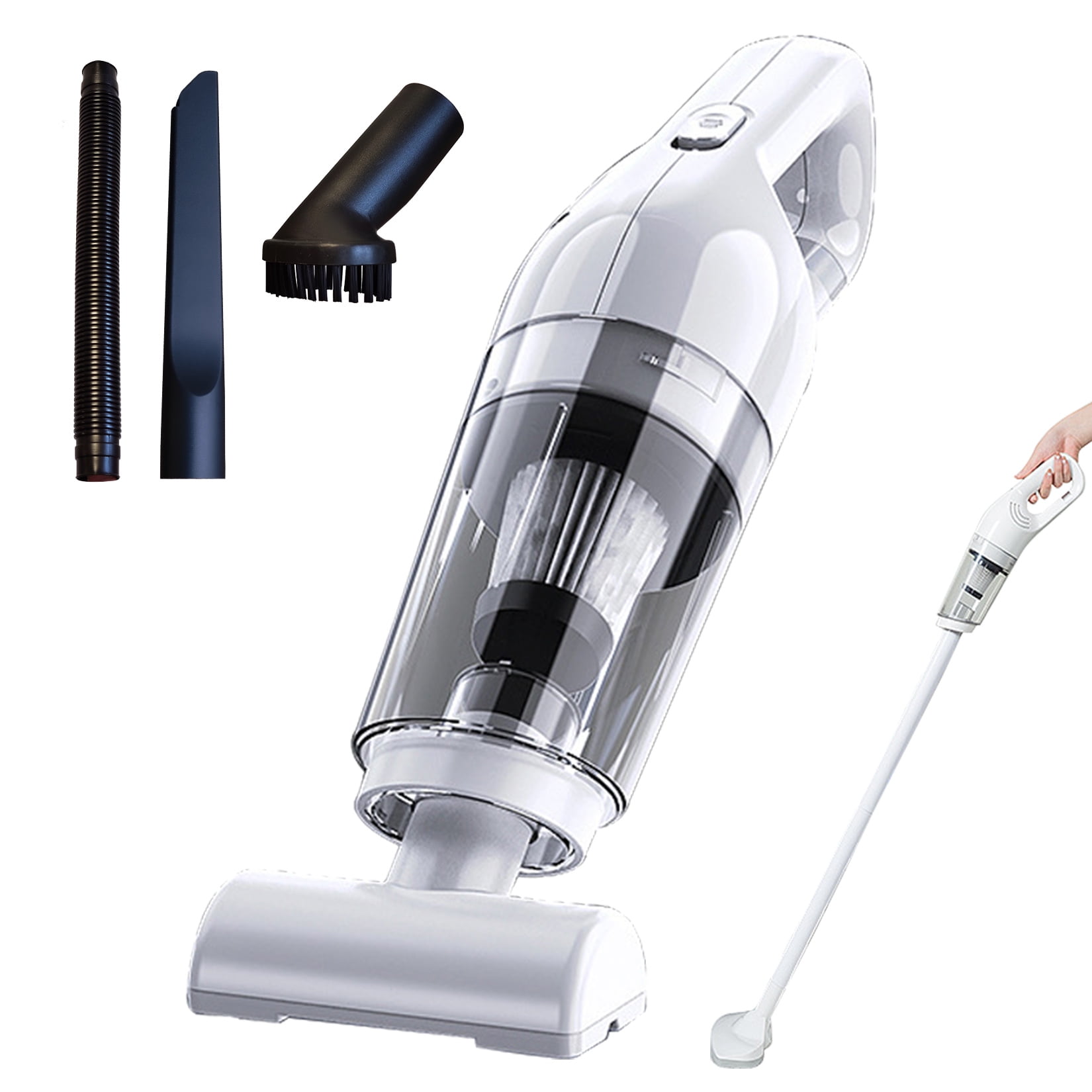 Car Vacuum Cleaner Wireless Handheld Vacuum Cleaner 12000Pa/120W Suction, Car Vacuum Cleaner High Power, Hand Vacuum Wet and Dry Cleaning Portable Vacuum Cleaner for Car Kit with Metal HEPA Filter