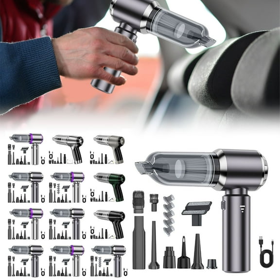 Car Vacuum Cleaner with Brushless High Power Handheld Blowing and Suction in One: a Powerful Dust Removal and Cleaning Tool for Both Home and Car Use