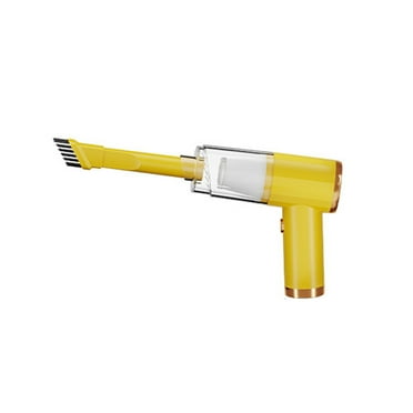 Car Vacuum High Suction Power 15000 PA Brushless Motor 3 in 1Wireless Handheld Vacuum Cleaner Mini Vacuum for Car Cordless Rechargeable Portable Vacuum for Men Women Vehicle Home Keyboard Yellow