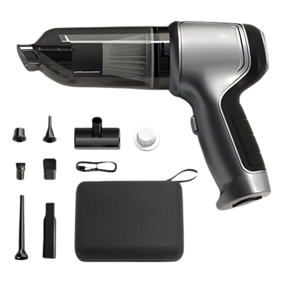 Car Vacuum Portable Cordless 20000PA High Power Mini Vacuum Cleaner 3-in-1 Compressed Air Duster Blower Pump Hand Held Vacuum with Brushless Motor for Car, Home, Office,Camping Car Accessories Gifts