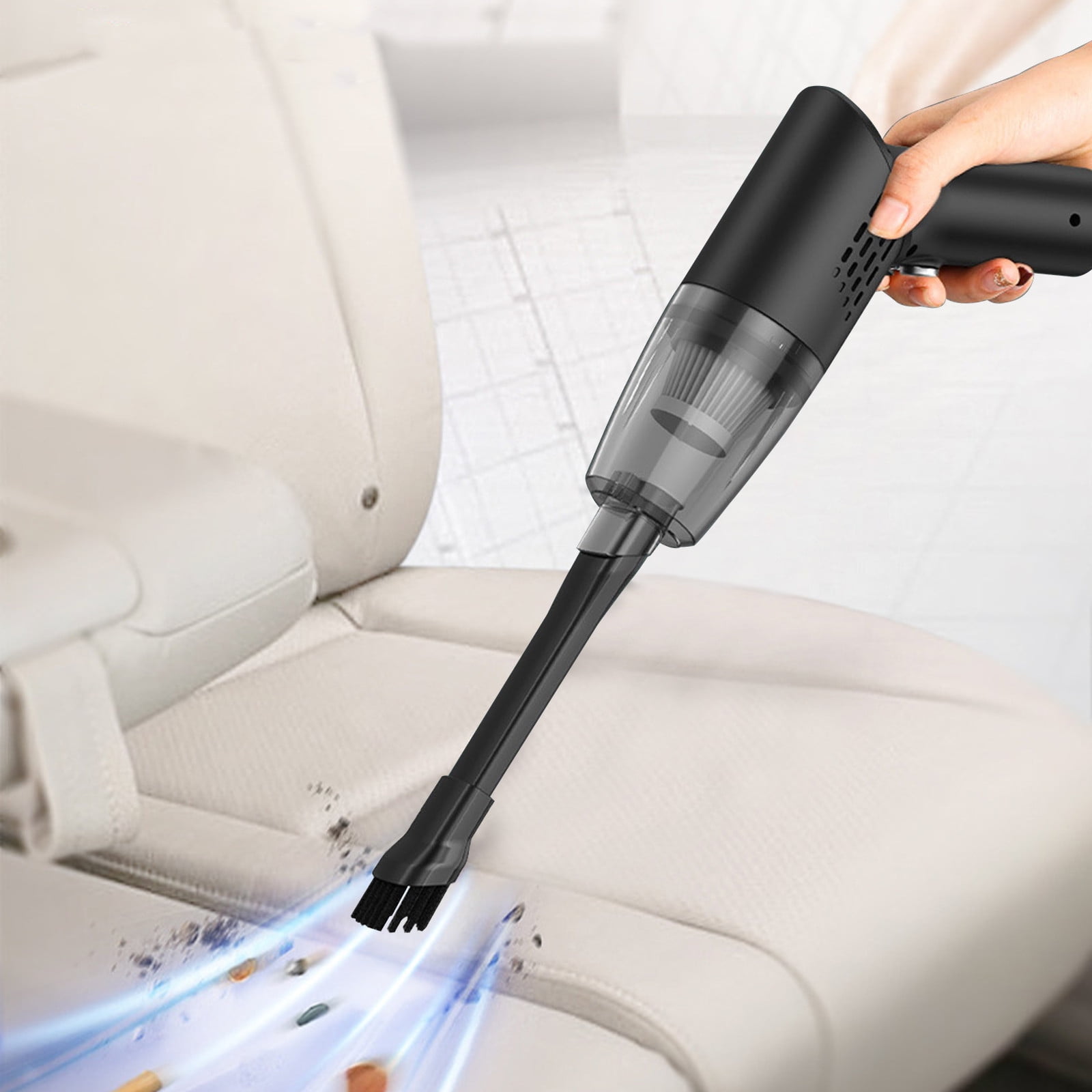 Car Vacuum With Powerful Suction Mini Vacuum For Crevices Keyboard
