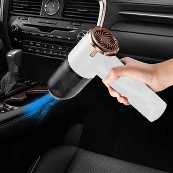 Car Vacuum with Powerful Suction, Mini Vacuum for Crevices, Keyboard Cleaner, USB Rechargeable Save 50% off