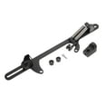 thumbnail image 1 of Car Vehicle Adjustable Throttle Cable Bracket Kit for 4500 Series Throttle End Spring Brackets Aluminum Alloy Black, 1 of 7