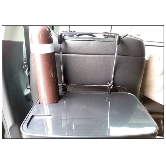 Toyandona Foldable Black Car Vehicle Laptop Desk Tray with Cup Holder for Long Distance Drives