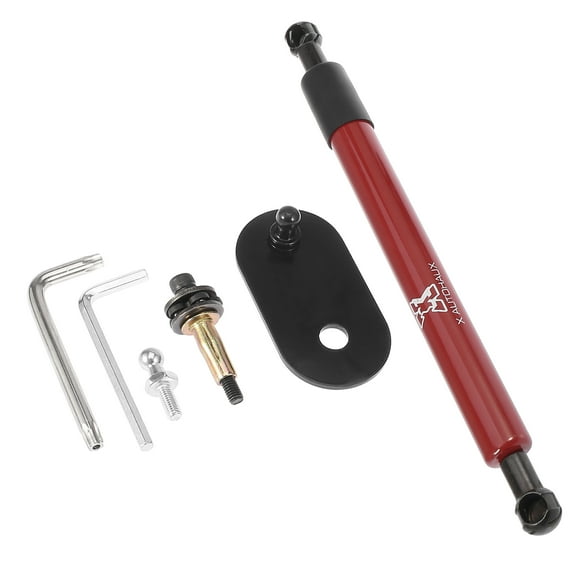 Car Vehicle Tailgate Lift Support Rear Gate Gas Struts Spring Red Set for Dodge for Ram 1500 2500 3500 2009-2018