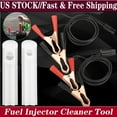 thumbnail image 1 of Car Vehicles Fuel Injector Flush Cleaner Adapter Kit Universal Cleaning Tool USA, 1 of 5