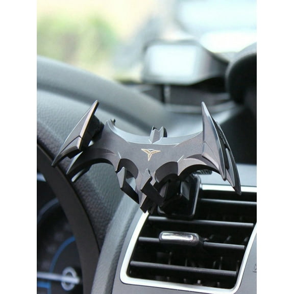 Car Vent Dark Bat Phone Holder Mount, Bat Car Air Vent Phone Holder Unique Cell Phone Mount for Car Accessories for Man Gifts Gravity Automatic Locking