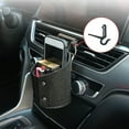 thumbnail image 1 of Car Vent Storage Organizer, Multifunctional Suspended Bag for Air Conditioning Vents, No Drill Installation, Universal Fit, Space Saving Design for Small Items, 1 of 6