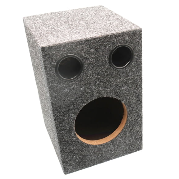 Car Vented Subwoofer Stereo Sub Box Ported Enclosure 4in/5in Accessory Amplifier Thicken for