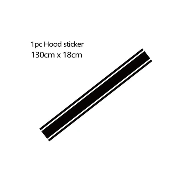 Car Vinyl Stickers Bonnet Decal For Audi BMW Mercedes Ford VW Toyota ...