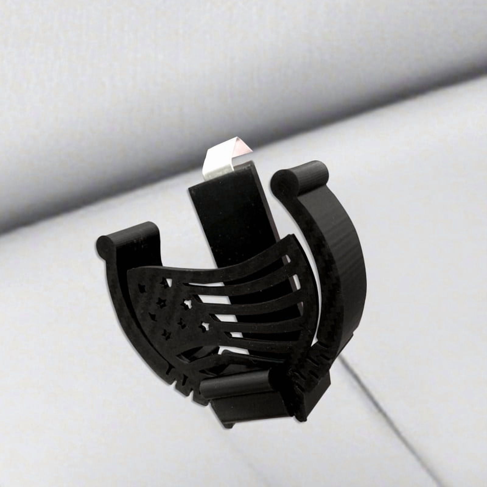 Jeemsie - Zonnebril Houder Voor Auto - Zwart - Magnetische Sluiting
