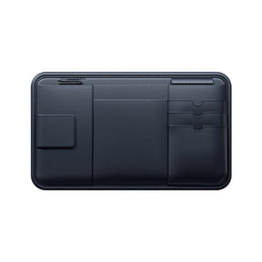 Honda Accord Car Document Holder – Black PVC Wallet For Insurance, Registration, Cards, OEM Logo, 4.5" X 5" Folded