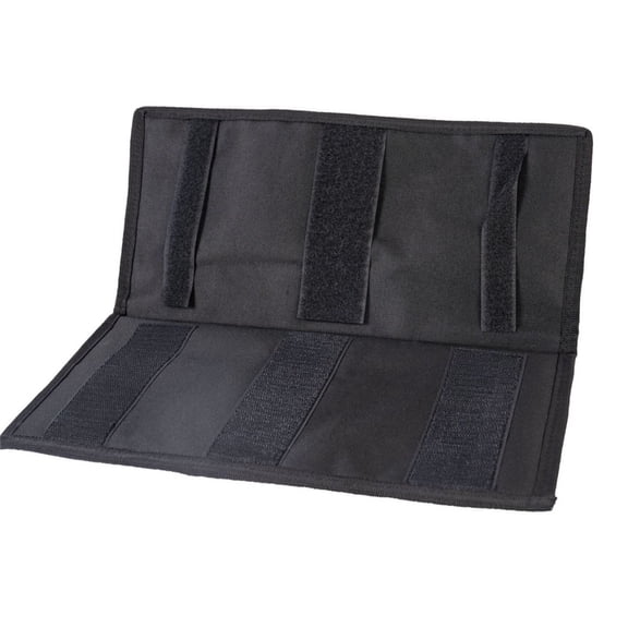 Car Visor Organizer with Sided Panel, Universal Vehicle Sun Visor Storage for Essentials & Gear, Compatible with Cars, Pickup Trucks, Vans, SUVsblack