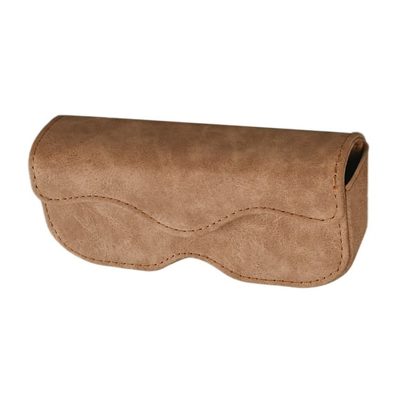 Car Visor Sunglasses Holder - Universal Clip-On Organizer for Glasses Storage, Durable Leather Eyewear Case, Space-Saving Sun Visor Accessory, Easy Install No Tools Needed, Secure Fit for Driving
