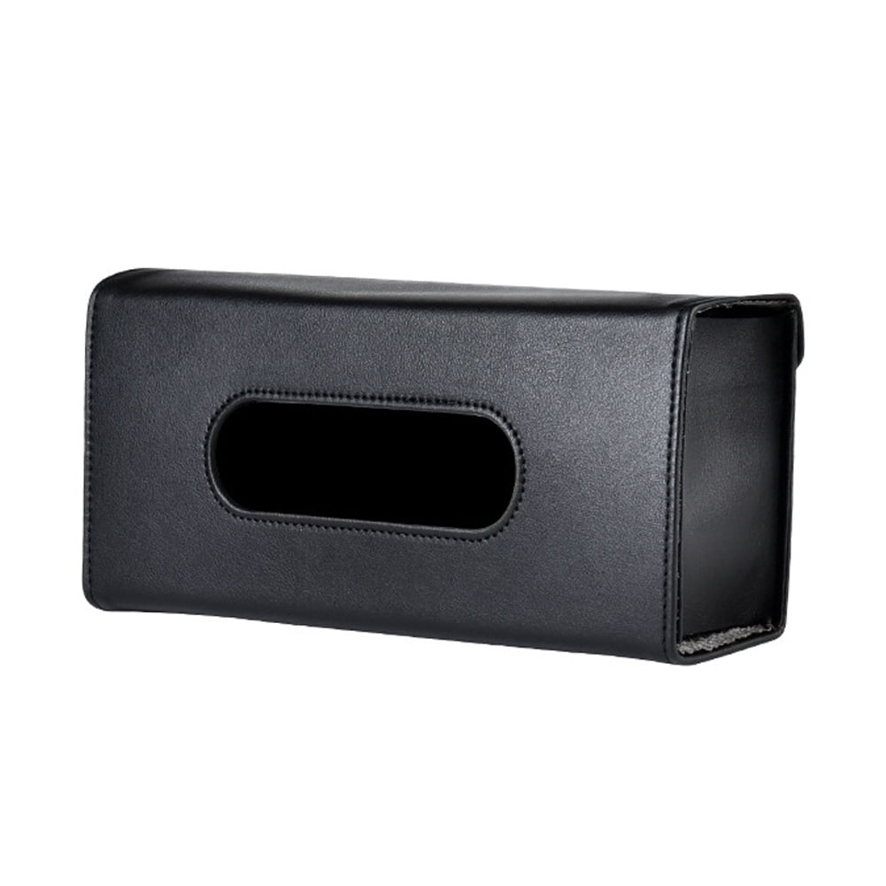 Car Visor Tissue Box Fashion Leather Hanging Napkin Organizer Seat Car ...