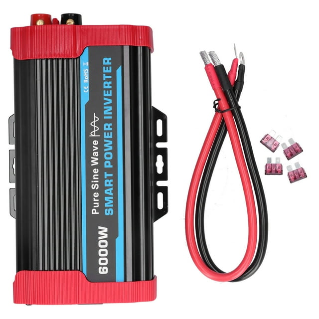 Car Voltage Converter, 12V To 110V120V Multiple Protection 12000W Car Power Inverter For