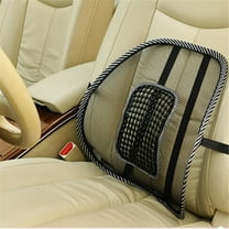 Car Waist Support, Ice Silk Material, Breathable Elastic, Curved Design, Lumbar Cushion for Car/Office, Easy Clean, Multi-Scenario Use