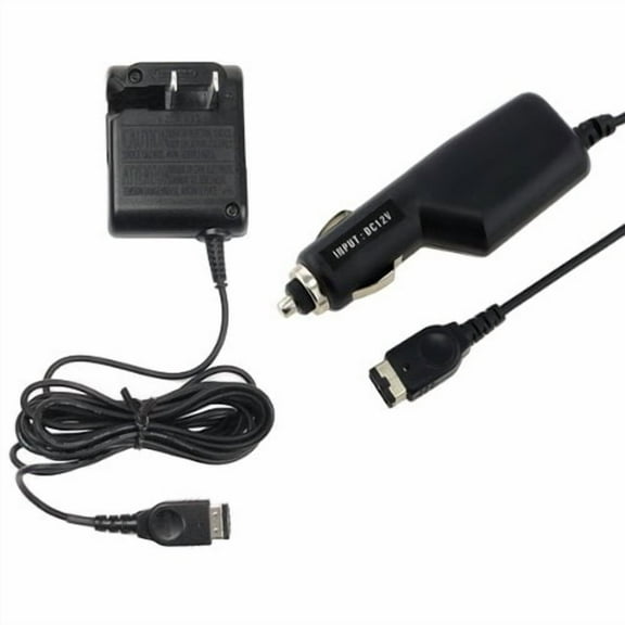 Car + Wall Charger Combo for Nintendo Original DS and GBA Gameboy Advance SP