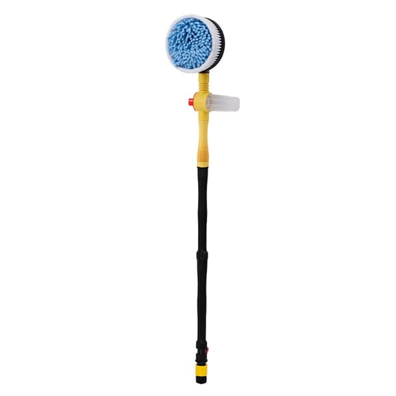 Car Wash Brush,Car Kit Car Mop Car Car Mop Brush Car En Use Qahm Car En Use Siuke Brush Ble Scrub Hxber Wotao Yellow