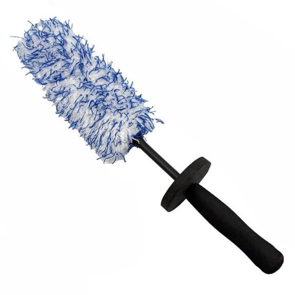 Car Wash Brush Wheel Brush Non-Slip Handle Easy To Clean Rim Auto Parts