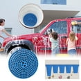 thumbnail image 1 of Car Wash Bucket Filter Screen - Plastic Sand & Gravel Grit Guard Insert for Car Wash Isolation Net | Protects Vehicle Paint | 9.25 in Diameter, 1-Pack, Red/Blue, 1 of 7