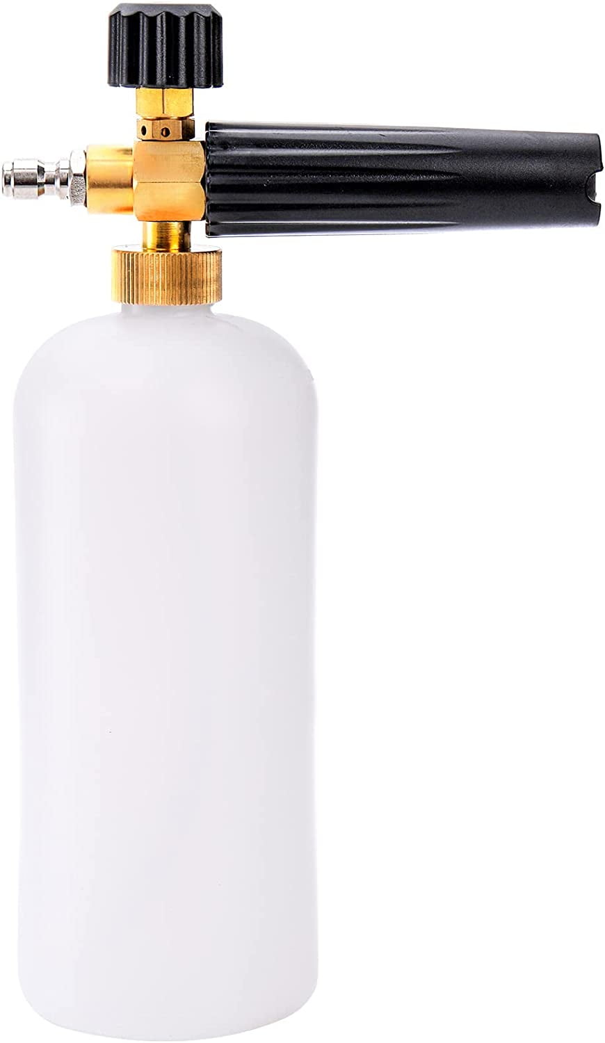 Car Wash High Pressure Washer 1/4 inch (about 0.6 cm) Quick Release Adjustable Snow Foam Lance Foam Cannon Foam Gun Foam Gun for High Pressure Cleaning, Gardening Home Cleaning