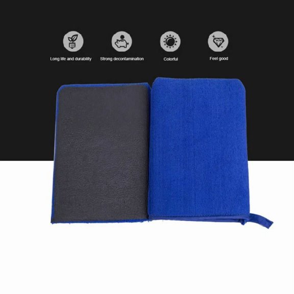 Car Wash Magic Clay Bar Mitt Sponge Clay Cloth Auto Care Cleaning Towel Pad