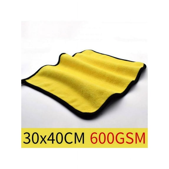 Car Wash Microfiber Towel Auto Cleaning Drying Cloth Hemming Super Absorbent