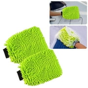 Car Wash Mitt Microfiber, Microfiber Wash Mitt Car Wash Brush - Car Cleaning Car Sponge - Send Goods from Local Warehouse