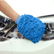 Car Wash Mitts - Chenille Microfiber Mitts Scratch Free Ultra Absorbent Wash Sponge Cloths for Cars, Trucks and Boats - Regular Size,9.05x5.9"