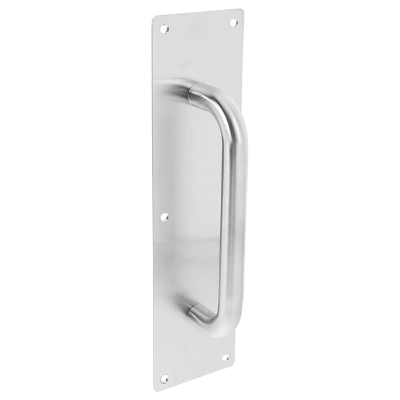 MLINS Metal Door Pull Handle for Commercial and Residential Use Sliding Barn Doors Plate Size L 1 Set