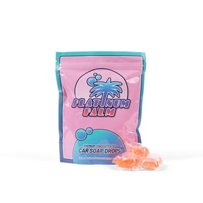 Car Wash Soap Drops | RV, Boat, Car, Motorcycle, Bicycle, and More | Platinum Palm