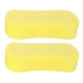thumbnail image 1 of Car Wash Sponge Extra Size Washing Cellulose Super Absorbent Multi Use Cleaning Sponge Yellow 2 Packs/ 2Pcs 8-Shaped Large Vacuum Compression Cleaning Sponge, 1 of 2