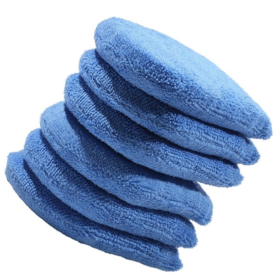 Car Wash Sponge Soft Microfiber Applicator Mitts Fit for Waxing Cleaning Polishing Without Damaging Paint