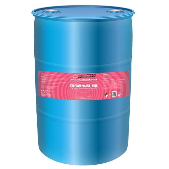 Car Wash Tunnel Series High Foaming Tunnel Conditioner & Polish - Pink (Dilution Ratio: 240:1) [NA-TFP3840-R], 30 Gallons