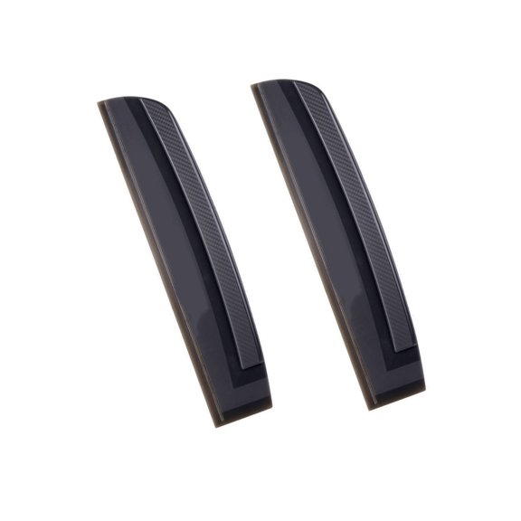 Car Wash Water Blade Clean Scraping Film Scraper 2-Pack with Wide Silicone Squeegees for Vehicle Glass, Painted Surfaces, Rainwater, and Light Snow