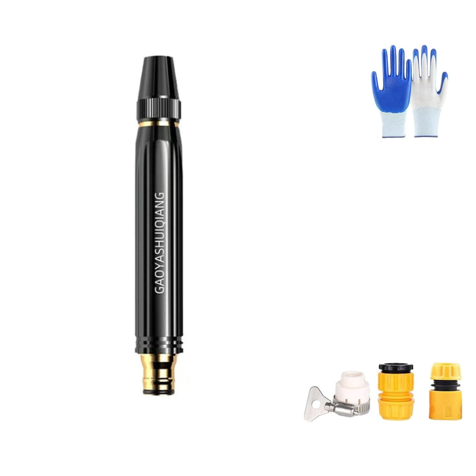 Car Wash Water Garden Hose Sprayer, Car Wash Water Garden Hose, Home High Pressure Car Wash Water Gun, Essential Multi-Purpose Hose Nozzle for Watering Plants