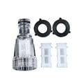 Car Washer Adapter Pressure Washer Water Connector Filter Set Hose Pipe