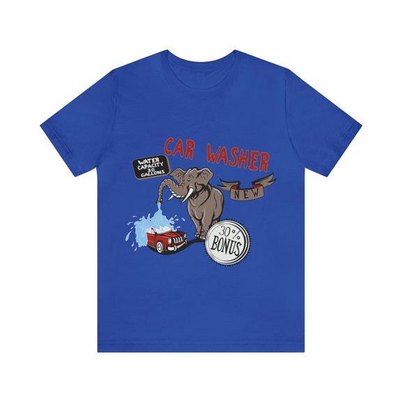 Car Washer water Capacity 30 Elephant Gallons New Funny