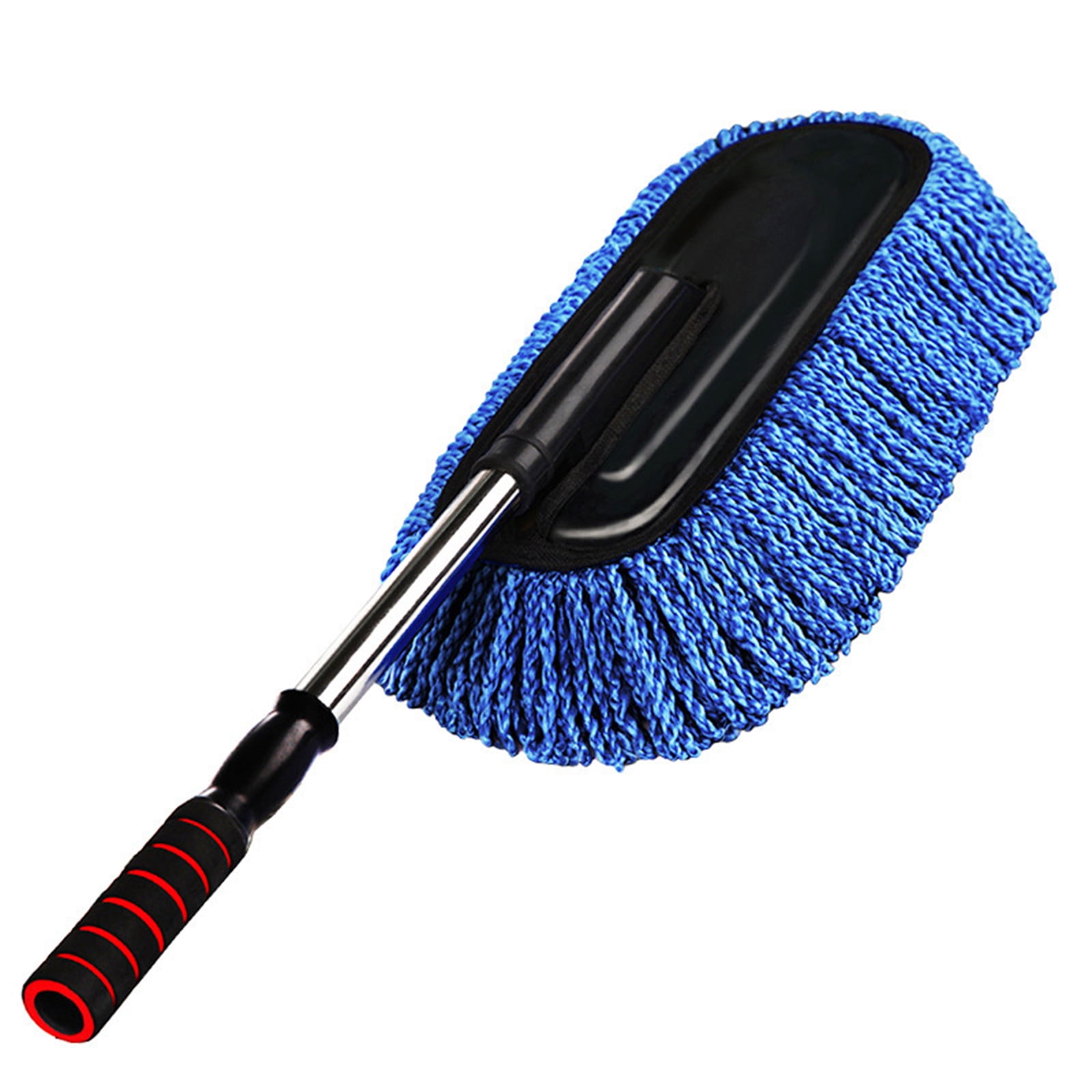 California Car Duster with Plastic Handle and Wax Treated Cotton Mop  Removes Auto Dust Scratch Free (Colors May Vary)