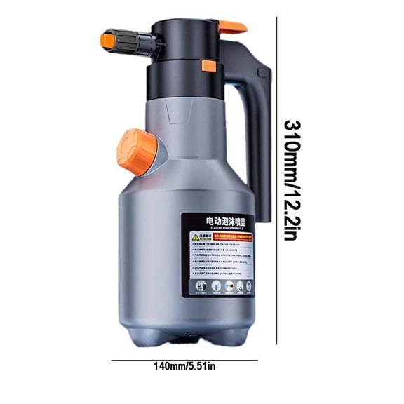 Car Washing Foam Sprayer High Pressure Handheld Cleaner Multi Purpose Large Capacity For Home Kitchen
